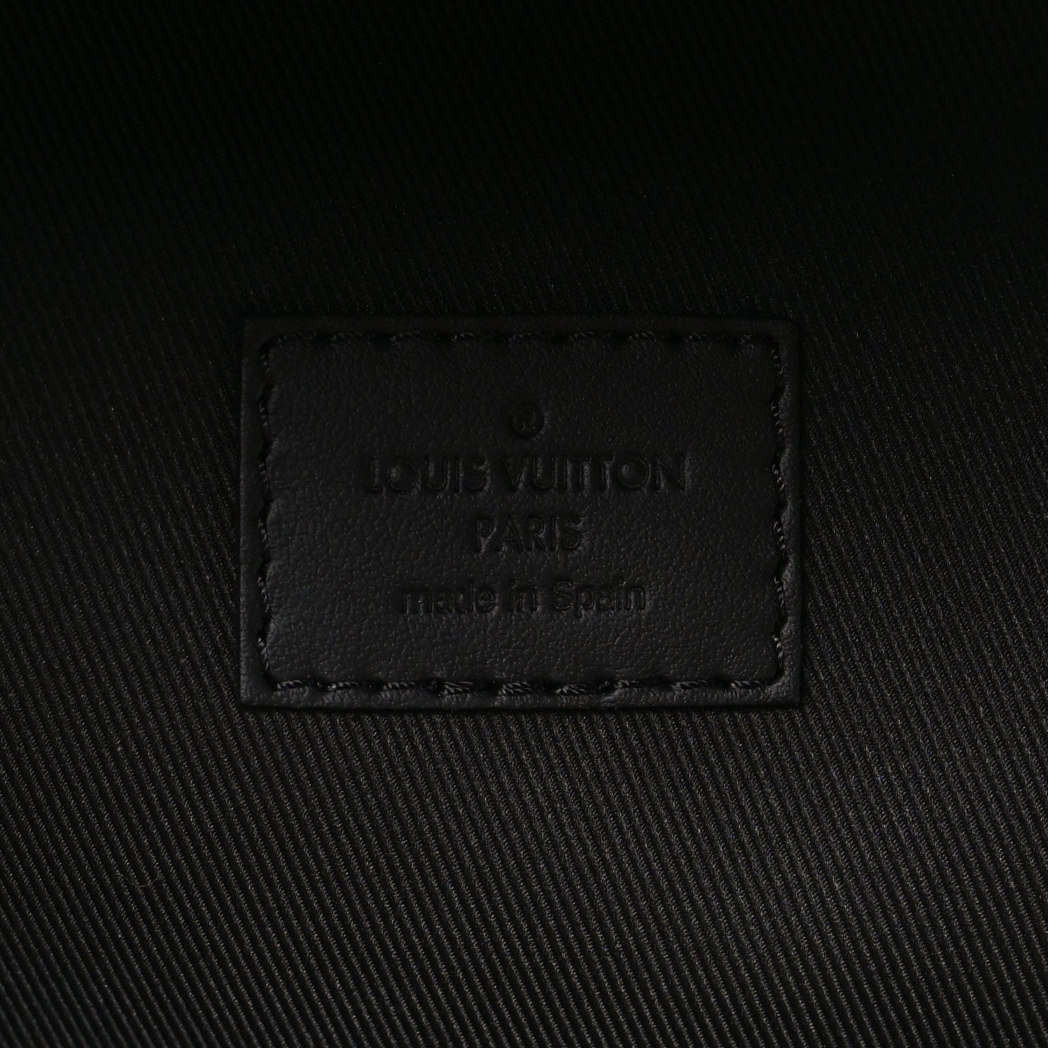 Louis Vuitton Grained Calfskin Aerogram Takeoff Backpack Black 5 of 8