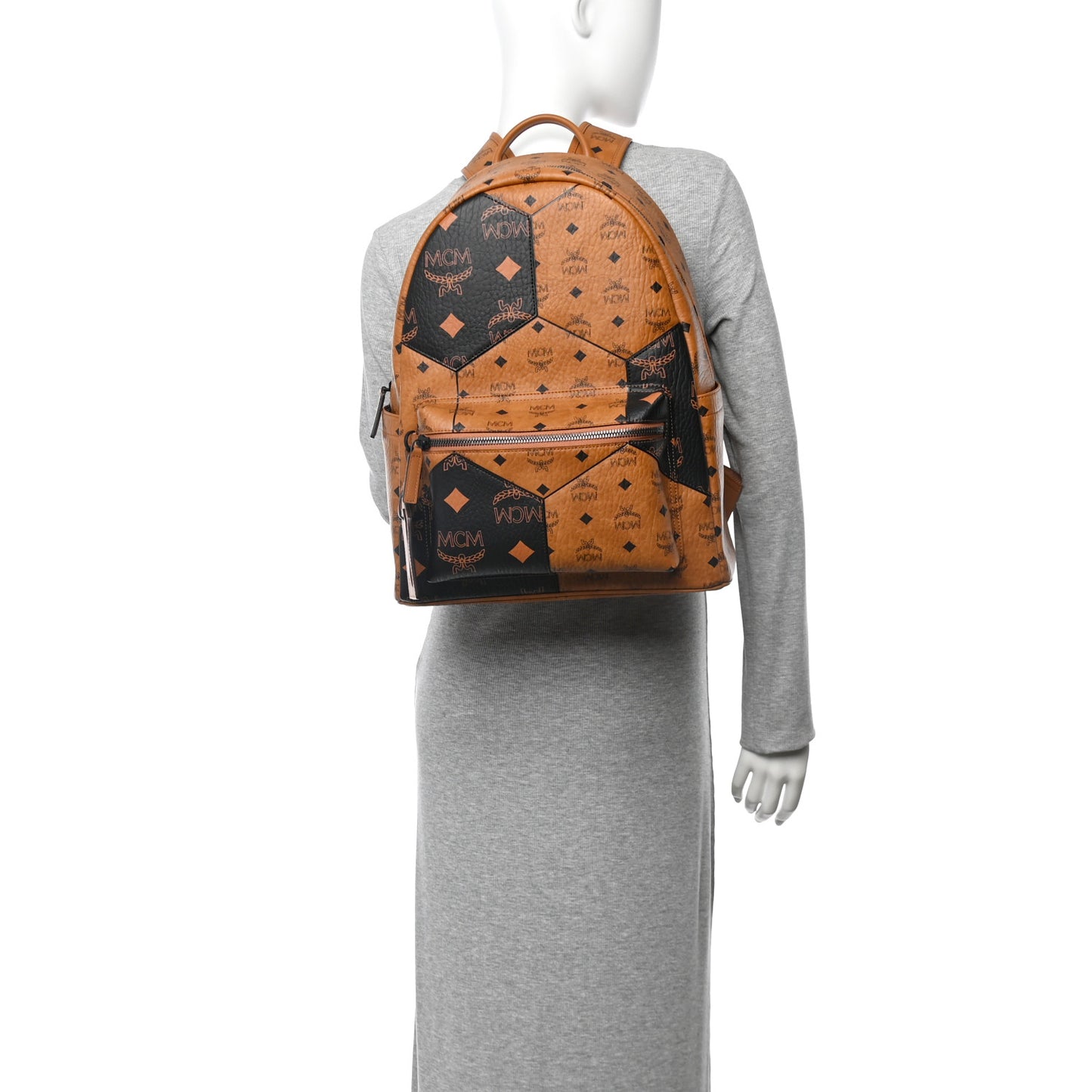 Visetos Mix Munich 76 Medium Stark Backpack Cognac