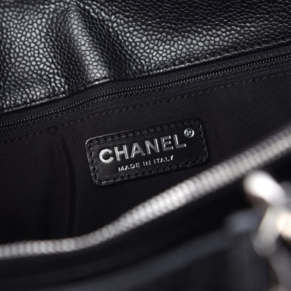 Chanel Caviar Quilted Grand Shopping Tote GST Black 6 of 9