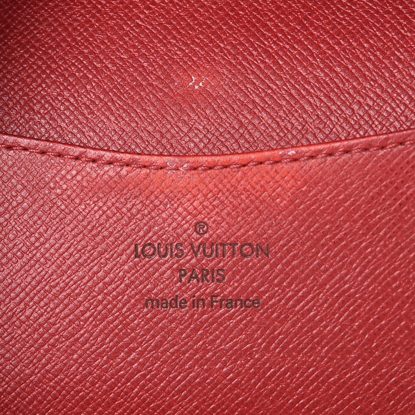 Monogram Josephine Wallet Red