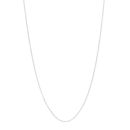 Tiffany Platinum Chain Necklace 18" 1 of 4