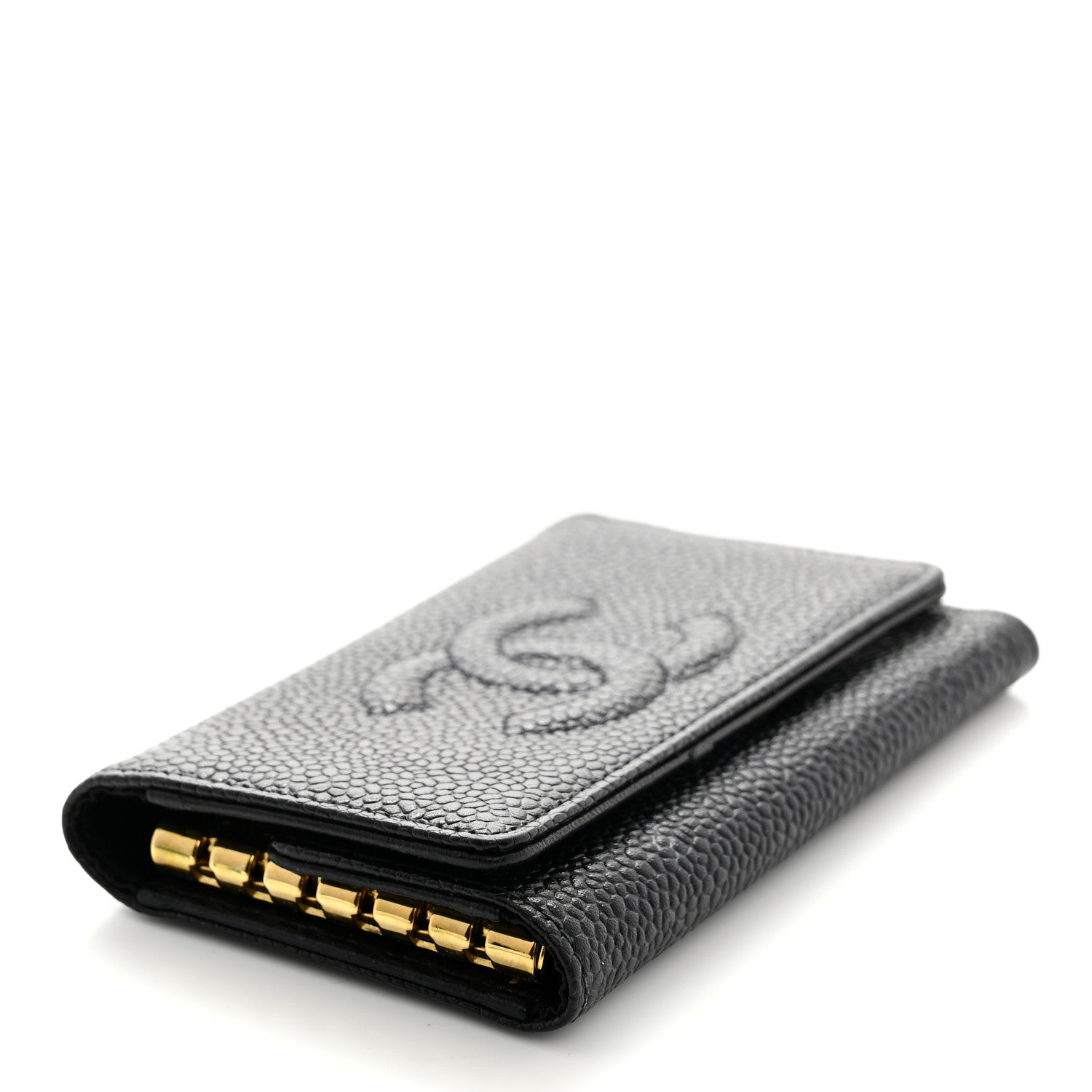 Chanel Caviar Timeless CC 6 Key Holder Case Black 4 of 8