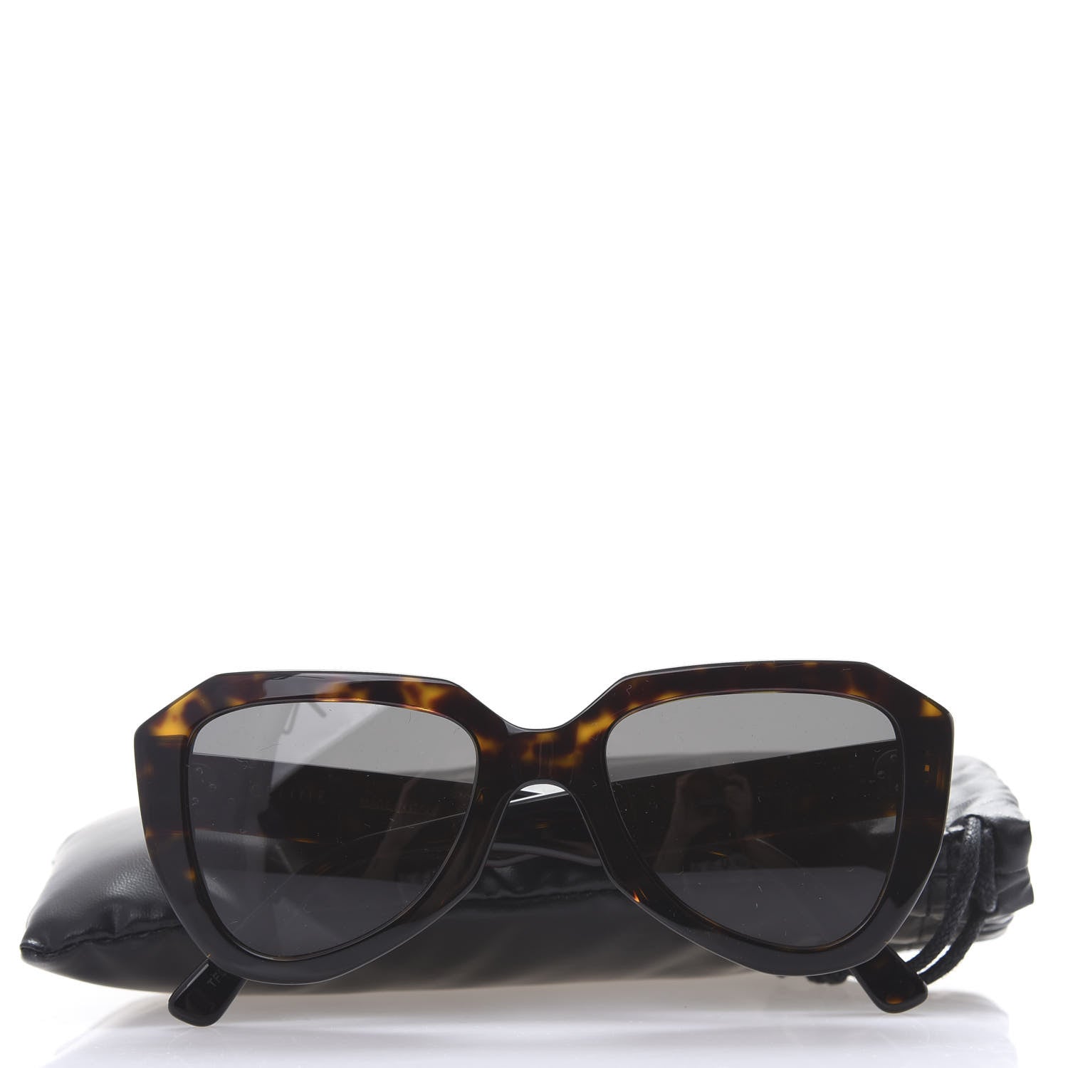 Celine Acetate Sunglasses CL40046U Dark Havana 7 of 7