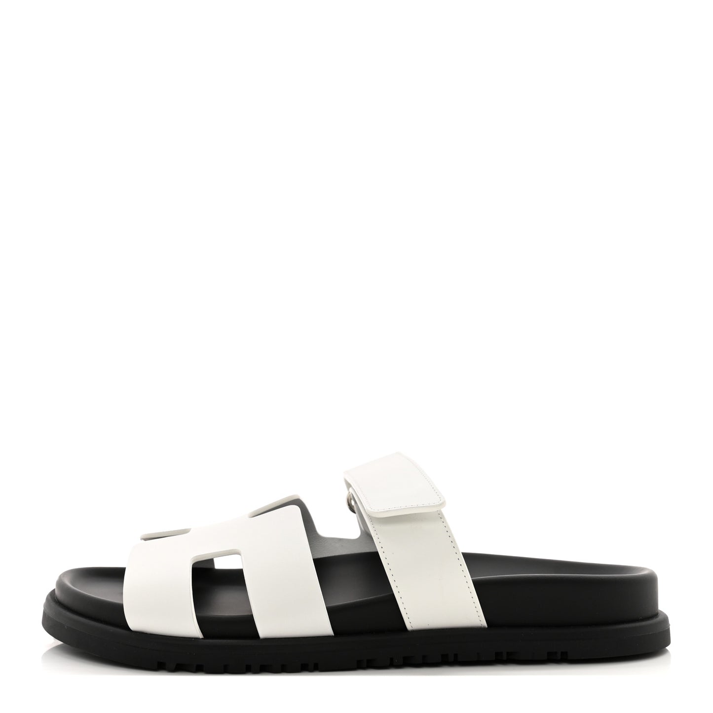 Calfskin Womens Chypre Sandals 38 White
