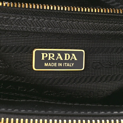 Prada Saffiano Lux Mini Galleria Double Zip Tote Black 6 of 8