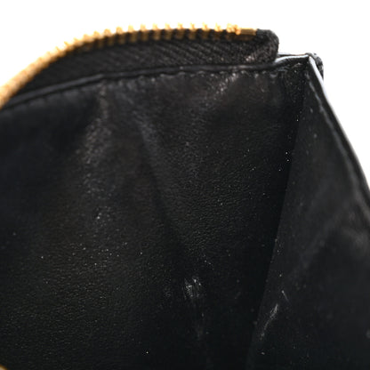 Bottega Veneta Nappa Intrecciato Medium Bi-Fold Zip Wallet Black 8 of 10