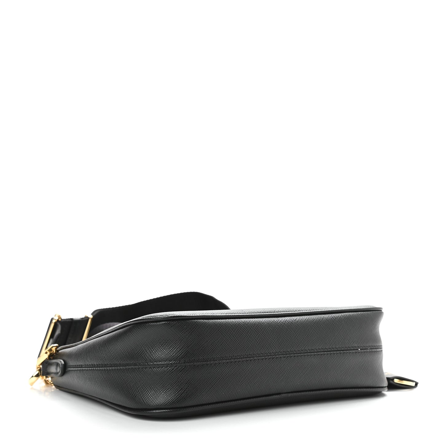 Saffiano Lux Re-Edition 2005 Shoulder Bag Black