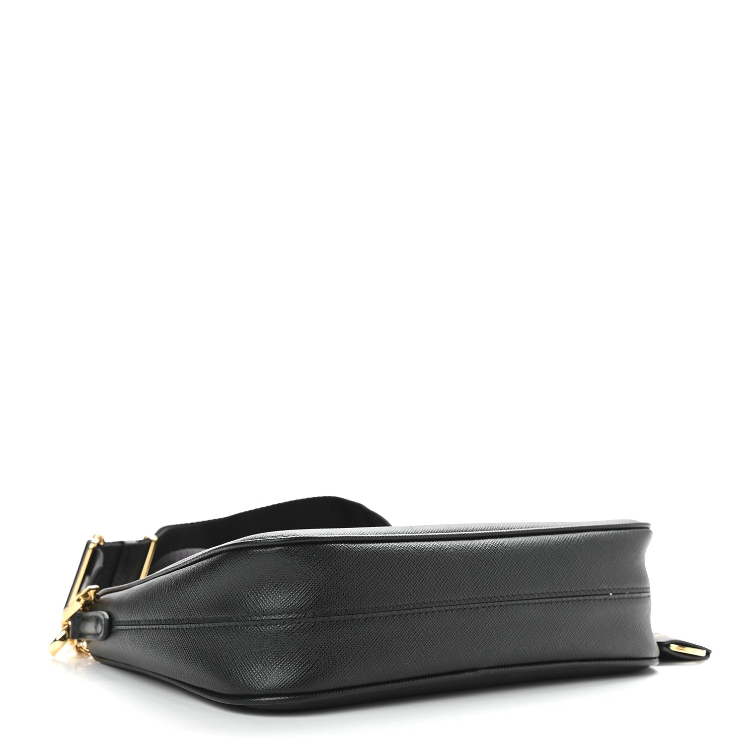 Prada Saffiano Lux Re-Edition 2005 Shoulder Bag Black 4 of 9