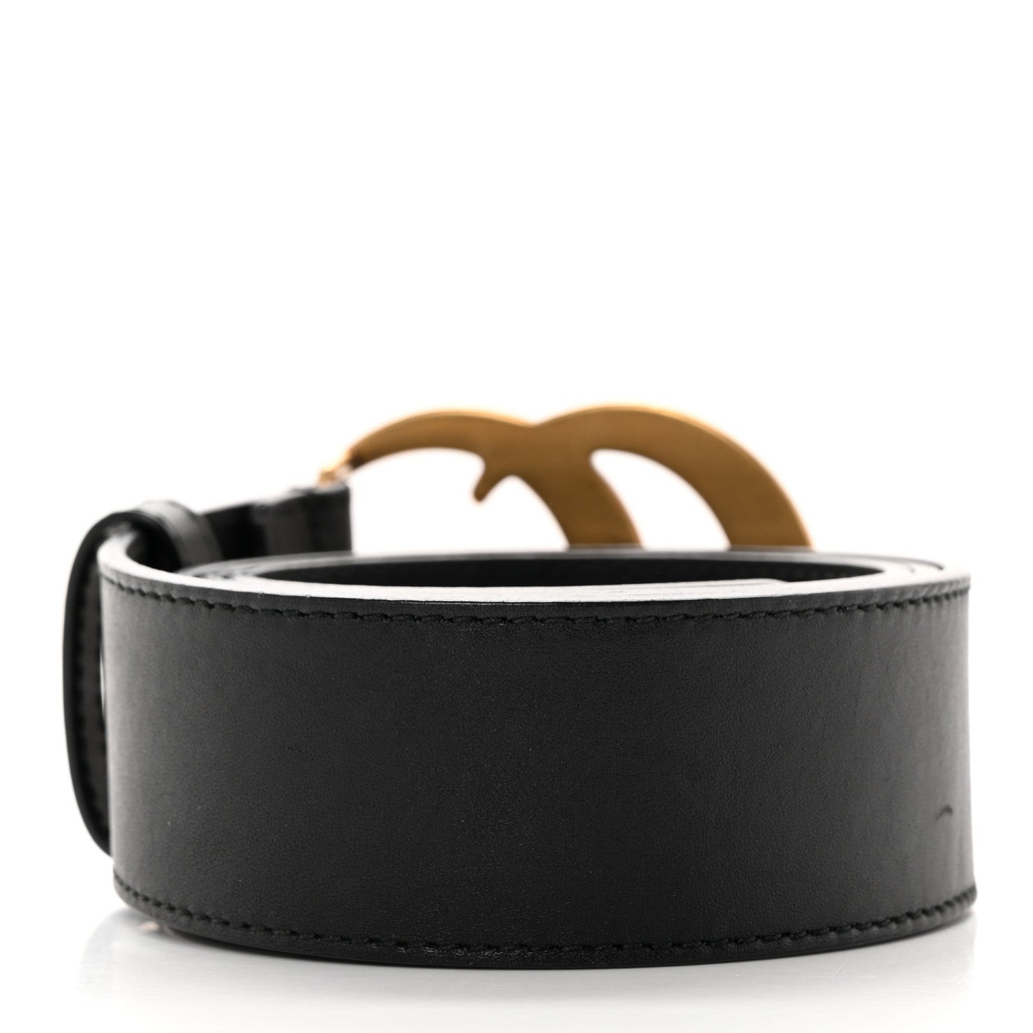 Gucci Calfskin Double G 40mm Belt 85 34 Black 2 of 7