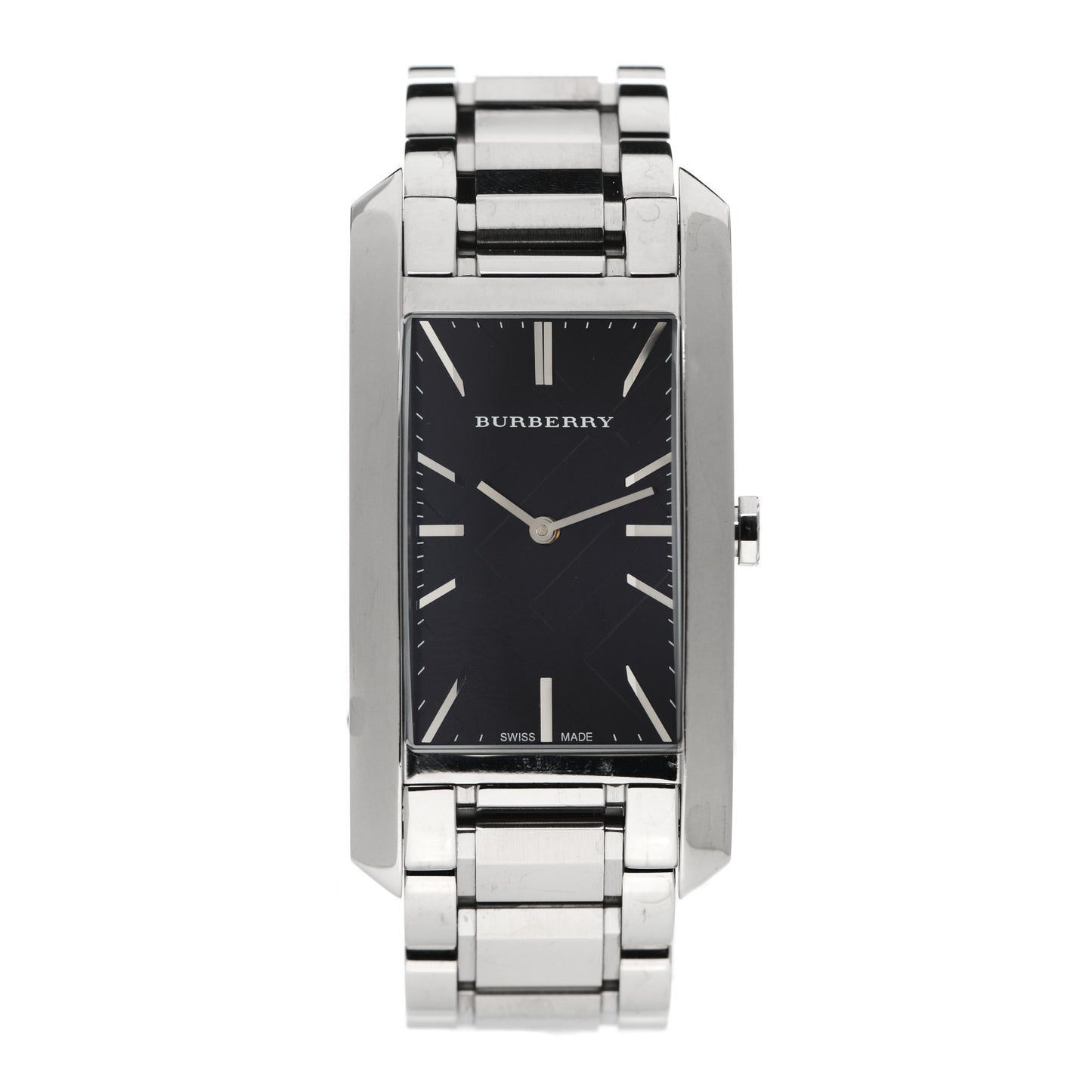 Stainless Steel 25mm Heritage Quartz Watch Black BU9401
