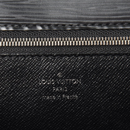 Louis Vuitton Epi Pochette Sellier Dragonne Clutch Black 6 of 9