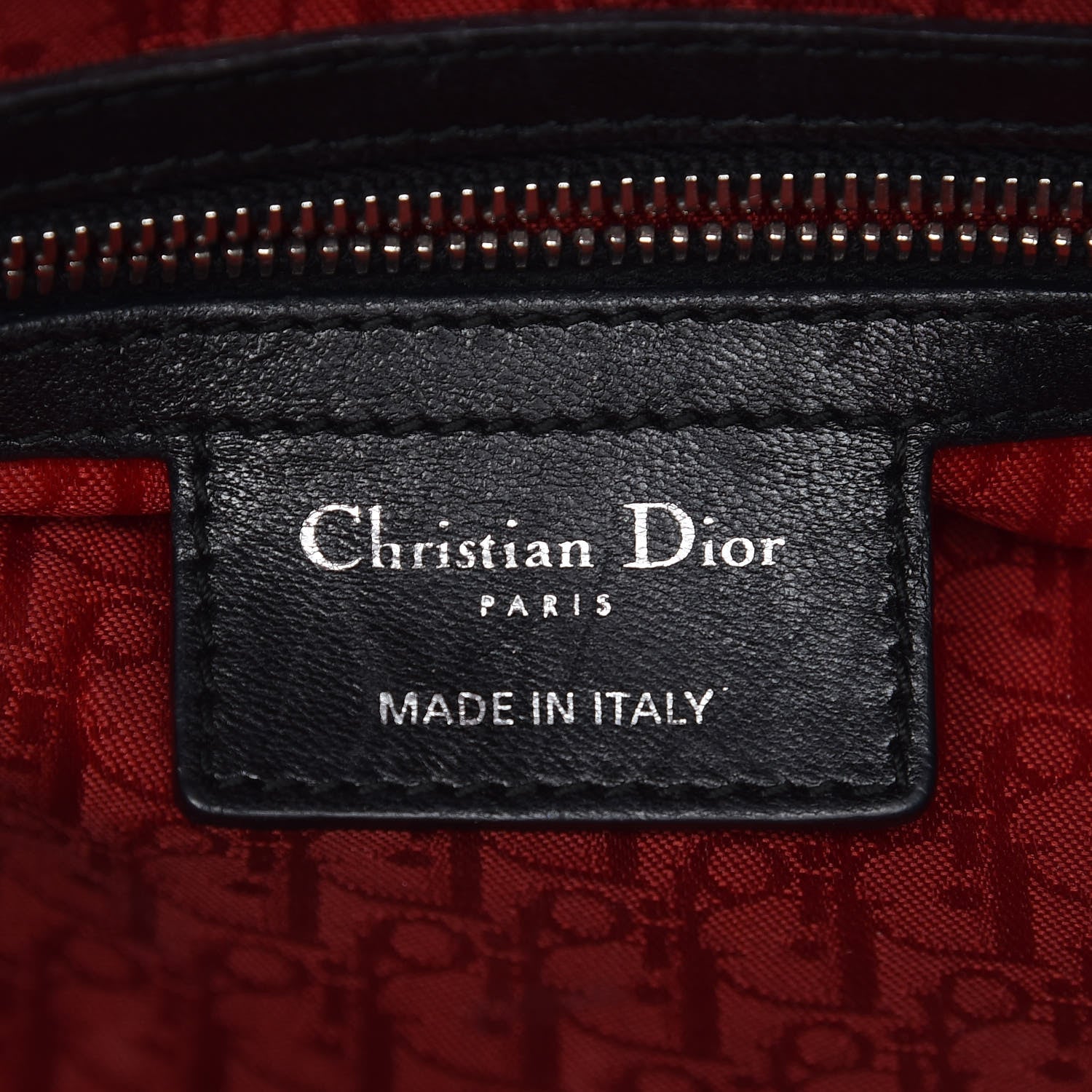 Christian Dior Lambskin Cannage Large Lady Dior Black 8 of 12