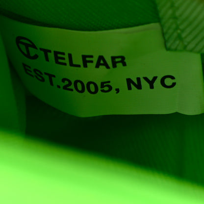 Telfar Vegan Leather Small Shopping Bag Highlighter Green 7 of 9