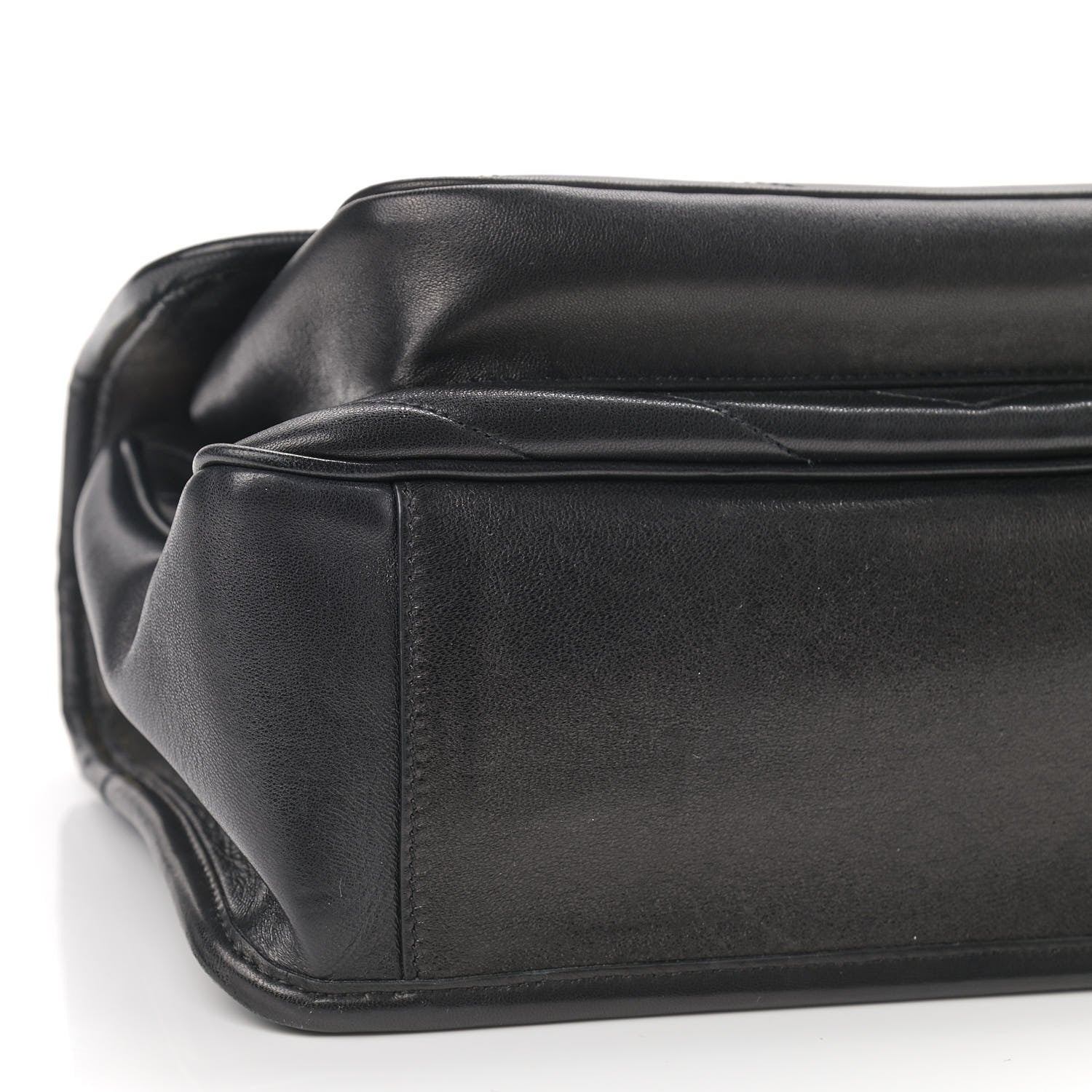 Saint Laurent Lambskin Matelasse Monogram Medium Niki Chain Satchel Black 8 of 9
