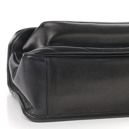 Saint Laurent Lambskin Matelasse Monogram Medium Niki Chain Satchel Black 8 of 9