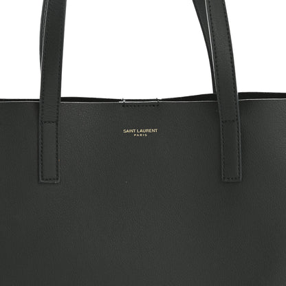 Saint Laurent Calfskin North-South Shopping Tote Green 9 of 12