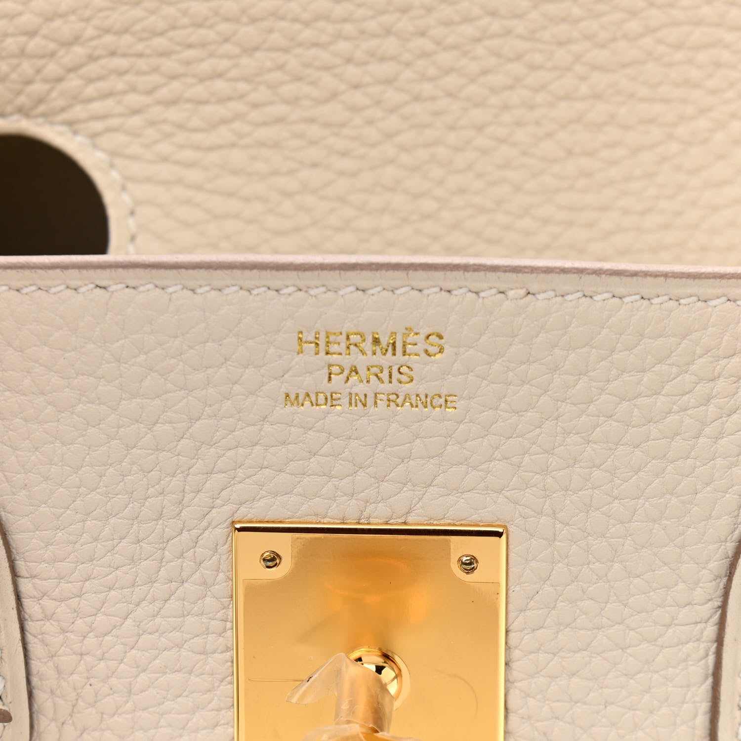Hermes Togo Birkin 30 Craie 5 of 10