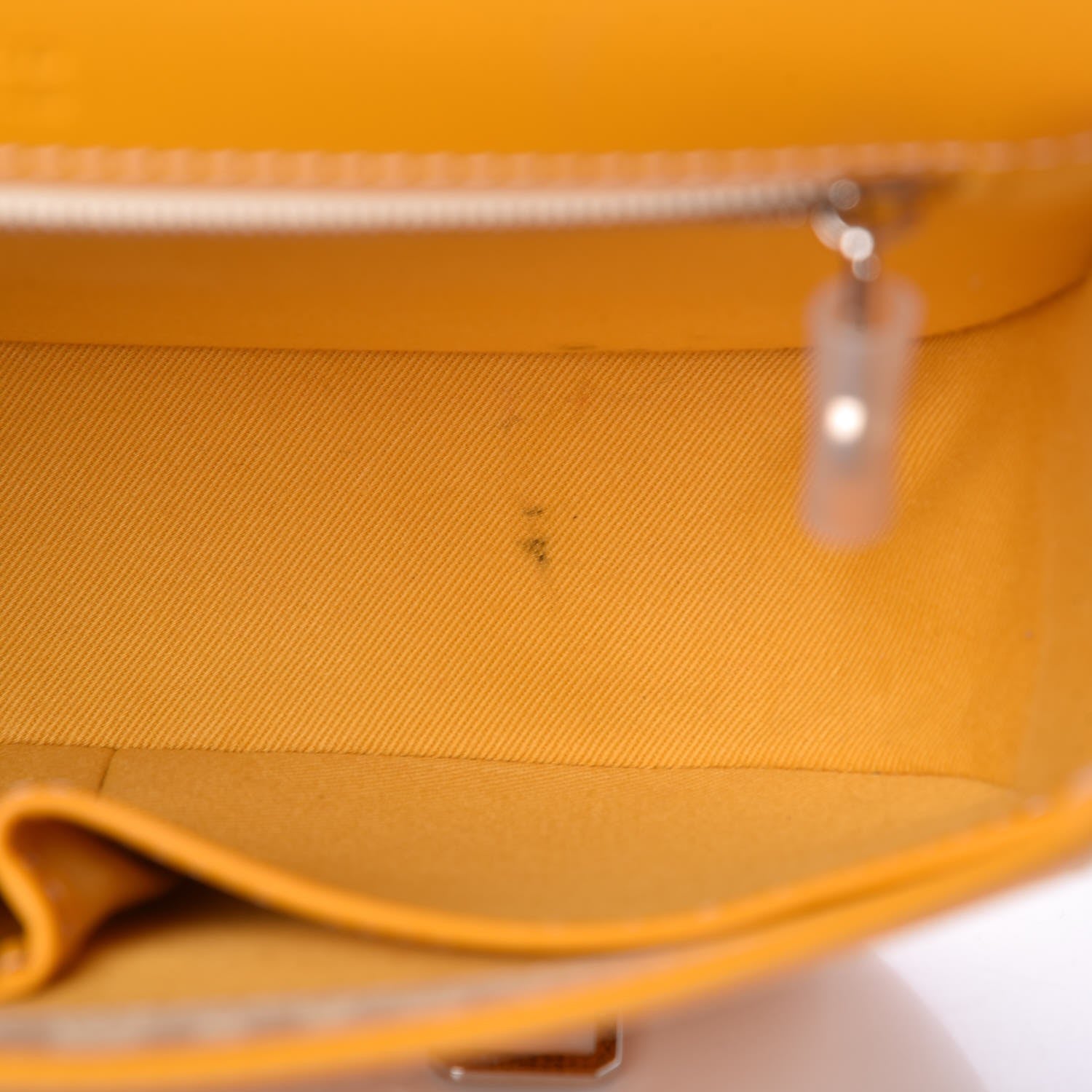 Goyard Goyardine Belvedere PM Messenger Bag Yellow 7 of 7