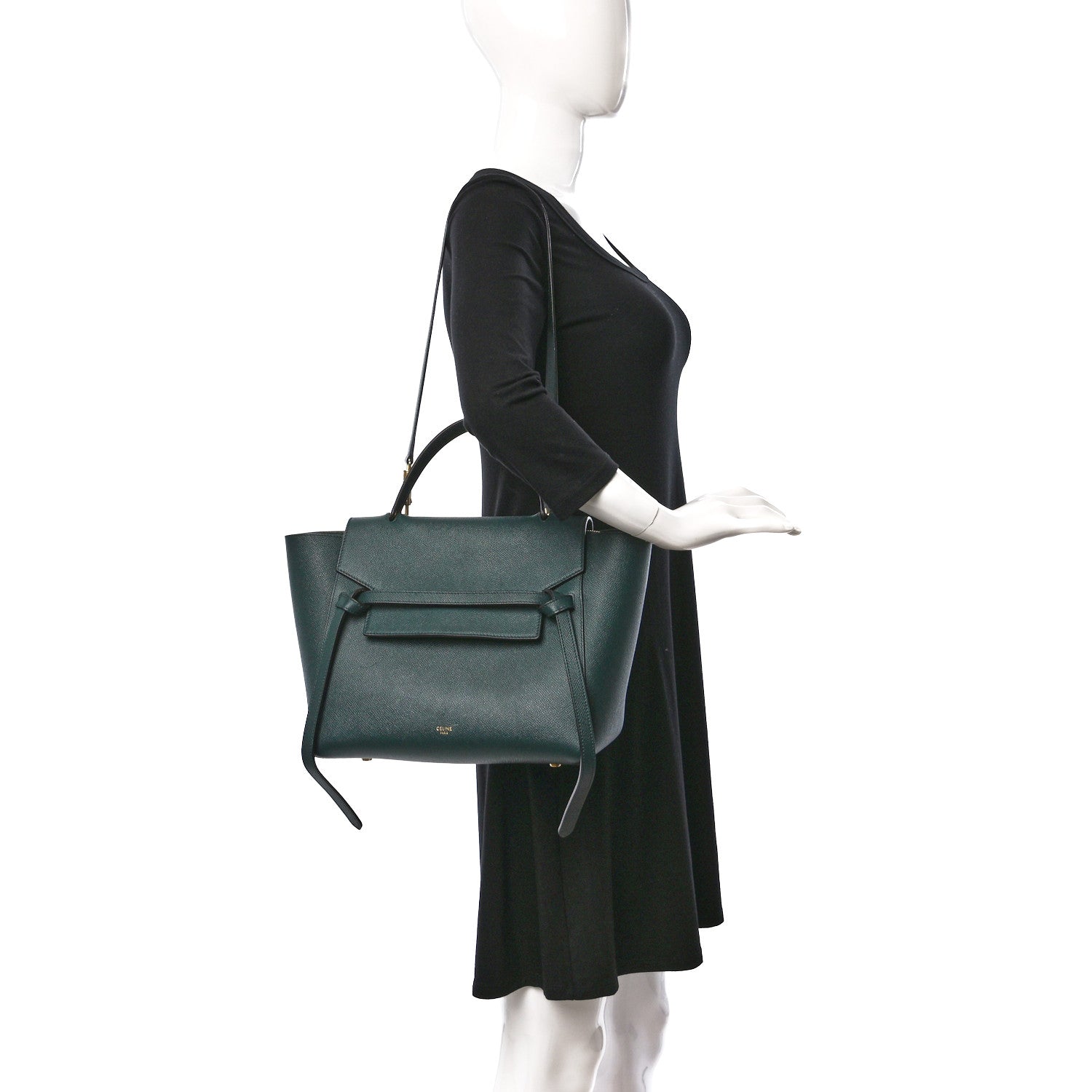 Celine Grained Calfskin Mini Belt Bag Amazone 2 of 12