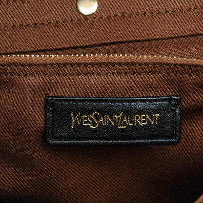 Saint Laurent Calfskin Canvas Small Muse Two Orange 6 of 8