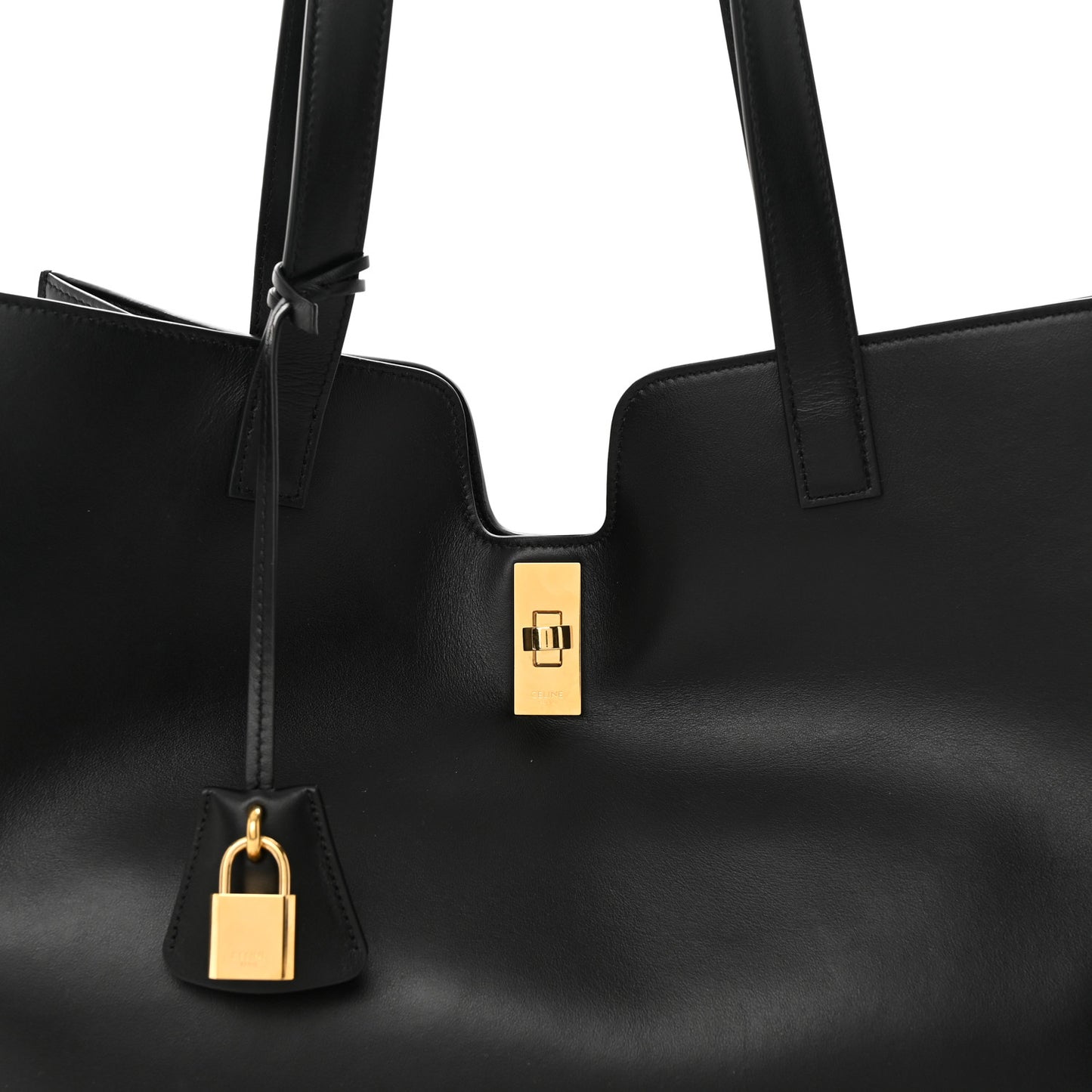 Smooth Calfskin Cabas 16 Bag Black