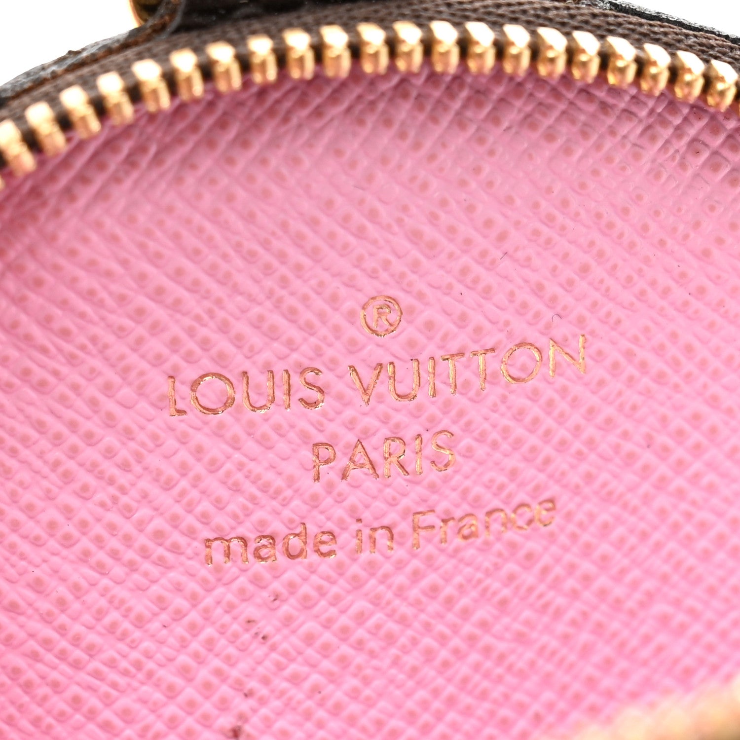 Louis Vuitton Monogram 2021 Christmas Animation Japanese Garden Round Coin Purse Wisteria Pink 4 of 4