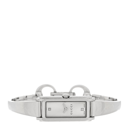 Gucci Stainless Steel Diamond 14mm 109 Horsebit Quartz Watch 2 of 4