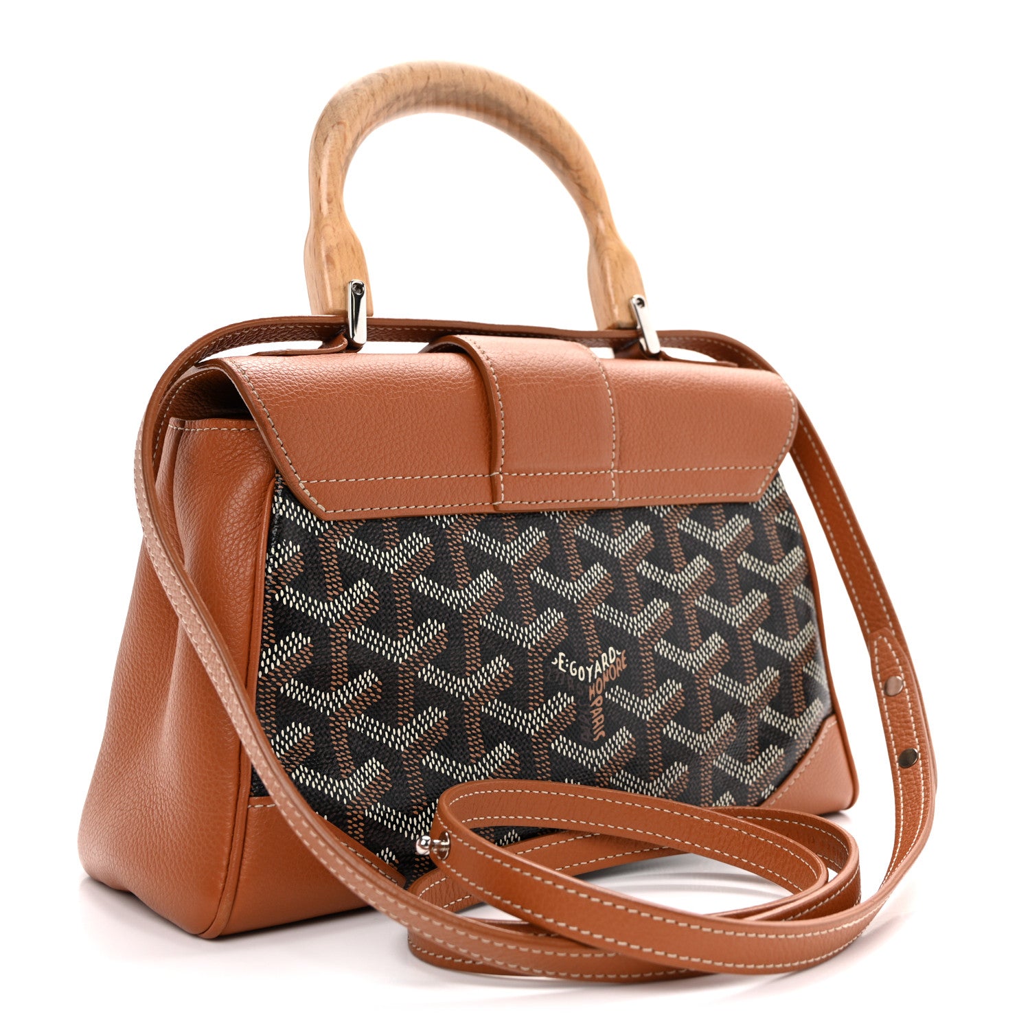 Goyard Goyardine Mini Saigon Black Gold 3 of 9