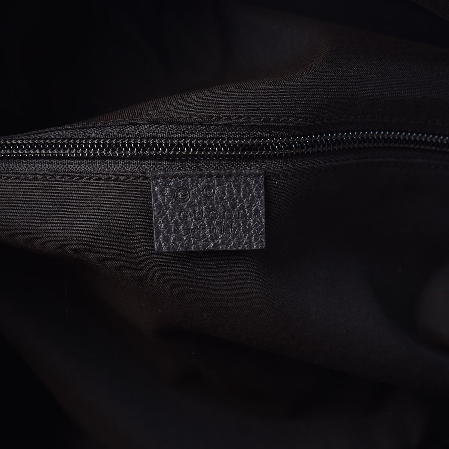 Crystal Monogram Backpack Dark Brown