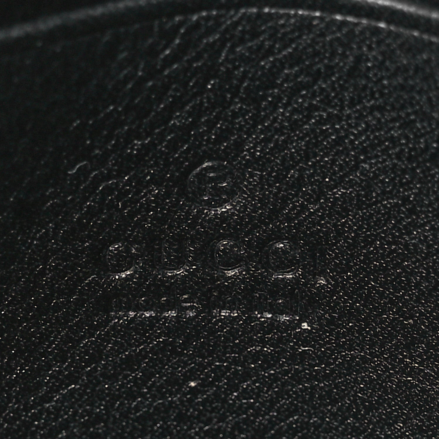 Gucci Roxy Calfskin Medium Blondie Chain Wallet Black 6 of 10