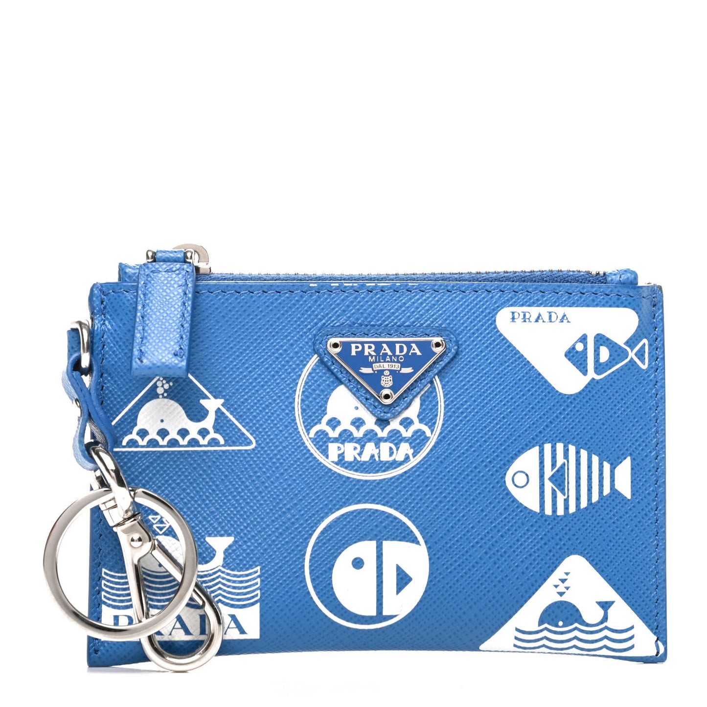 Saffiano Whale Key Pouch Marea