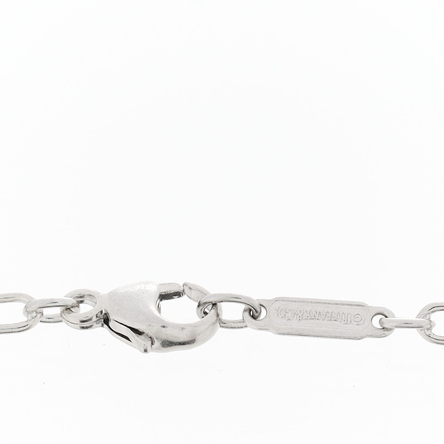 Platinum Chain Link Bracelet