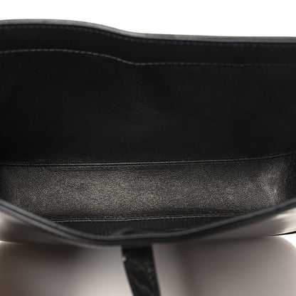 Saint Laurent Patent Le 5 A 7 Monochrome Hobo Black 5 of 12