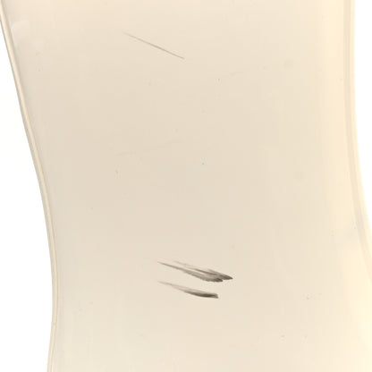 Chanel Rubber Rain Boots 36 Ivory Black 9 of 10