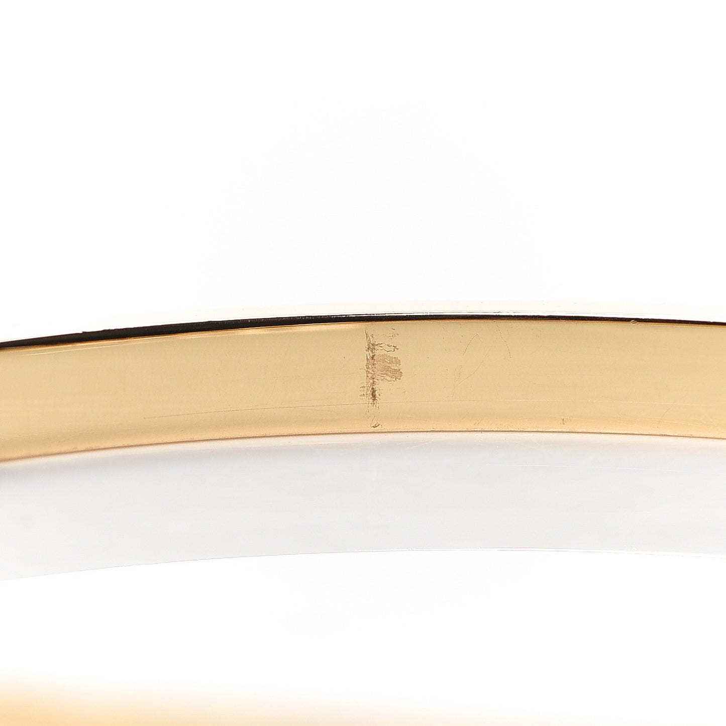 18K Yellow Gold 6 Diamond Small LOVE Bracelet 18