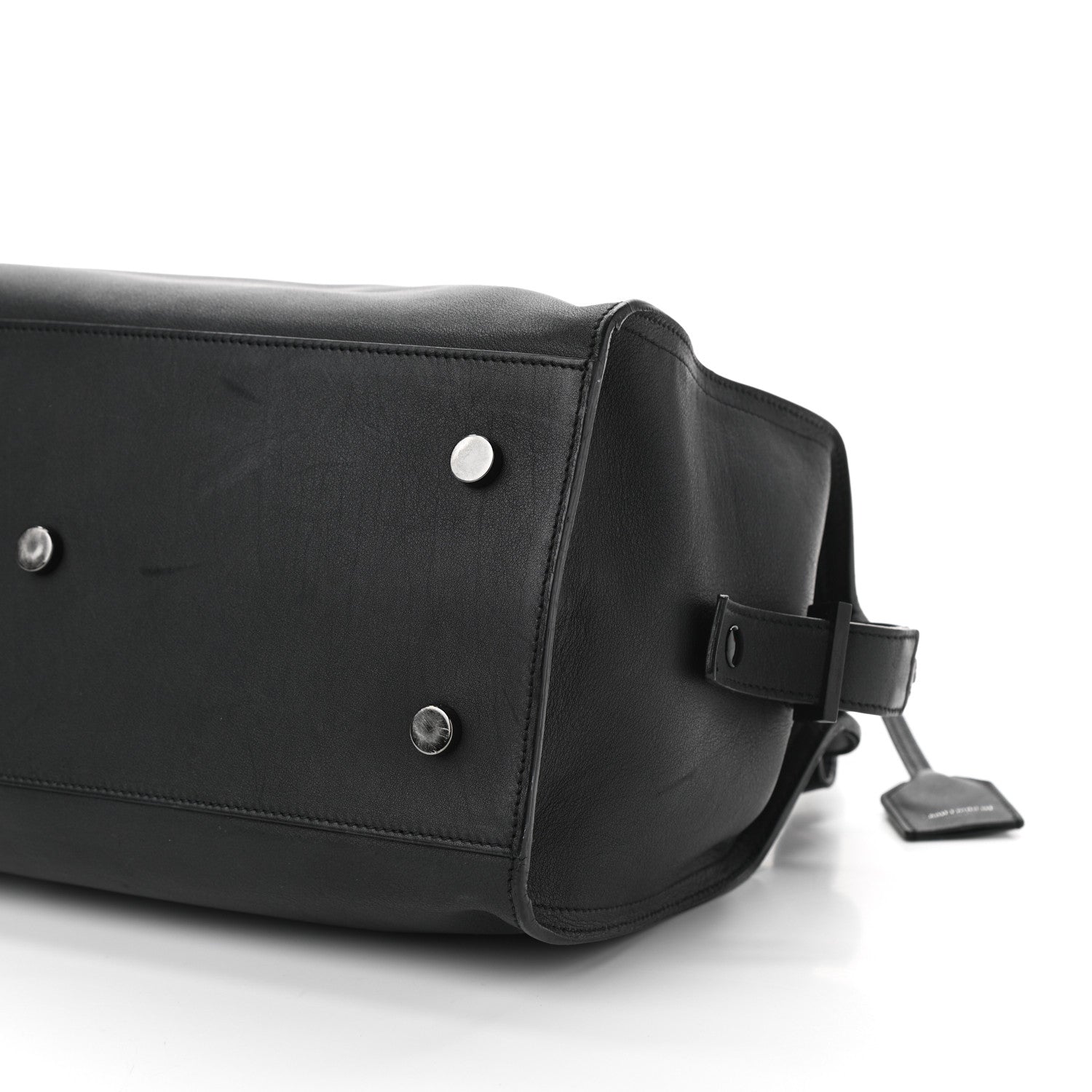Saint Laurent Calfskin Small Monogram Cabas Black 11 of 13