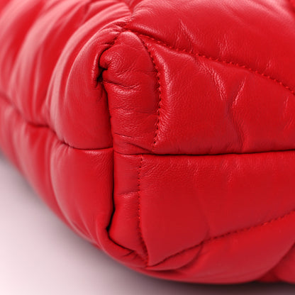 Mulberry Nappa Pillow Quilted Big Softie Tote Lancaster Red 7 of 8