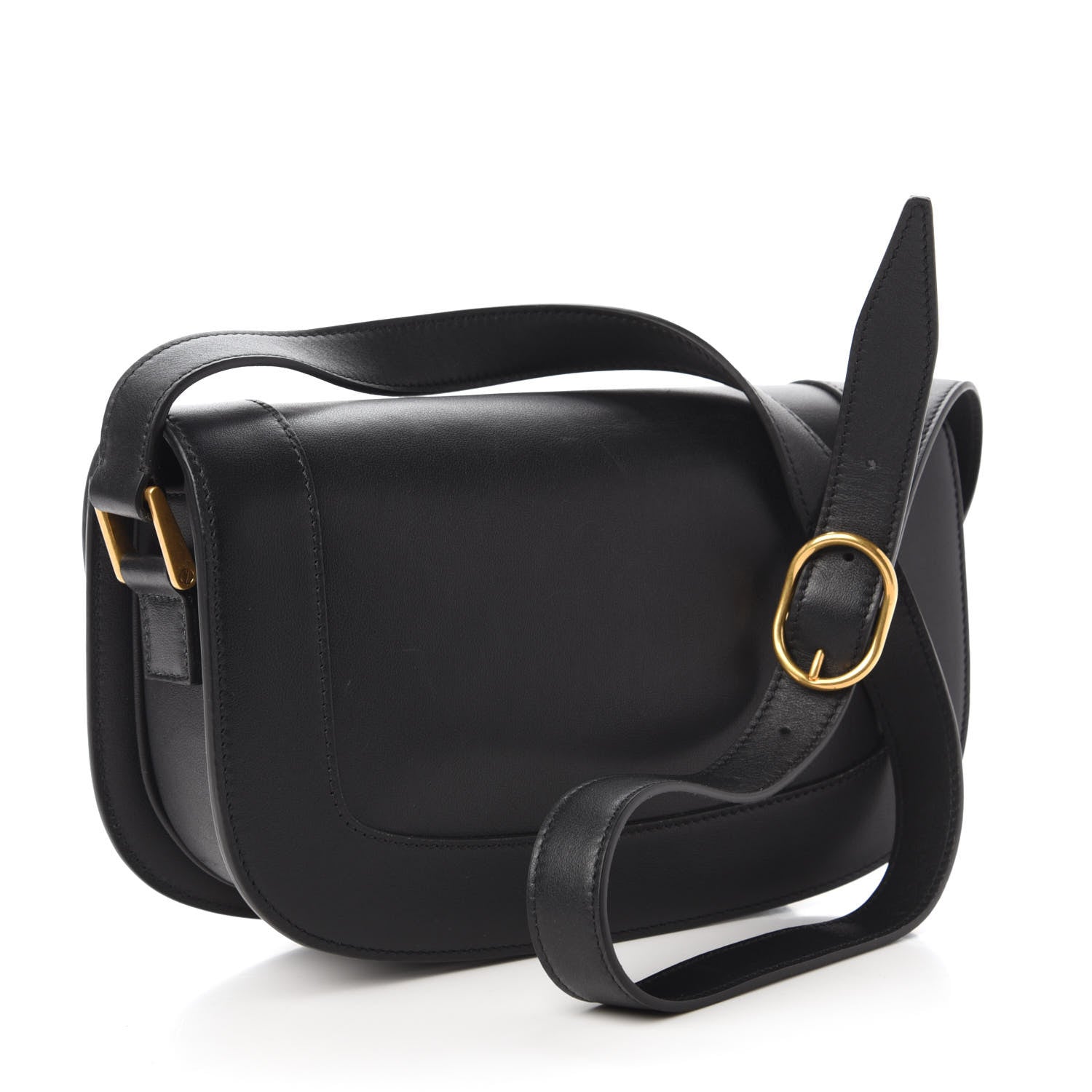 Valentino Garavani Smooth Calfskin Supervee Shoulder Bag Black 3 of 9