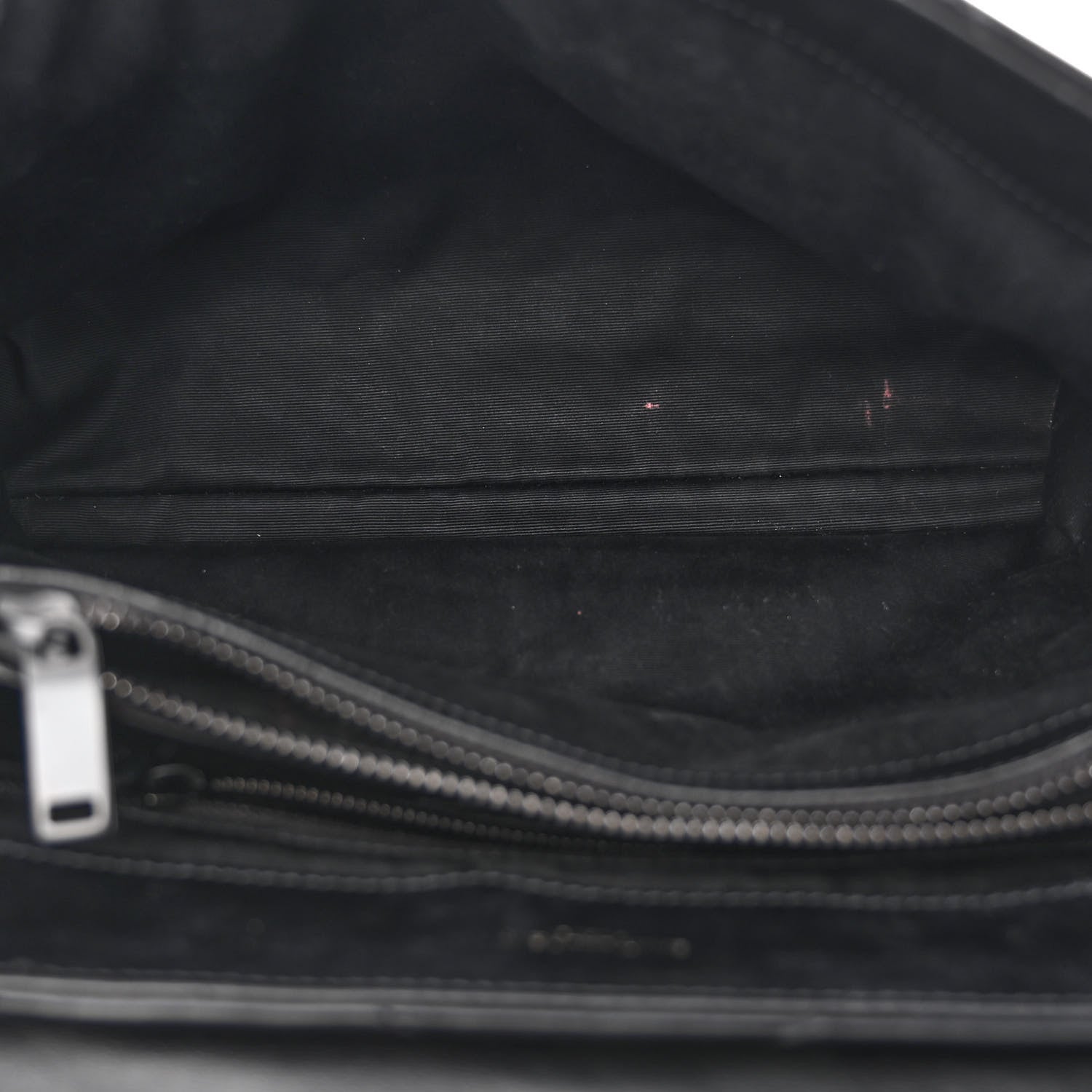 Saint Laurent Calfskin Y Quilted Monogram Monochrome Medium Loulou Chain Satchel Black 5 of 9