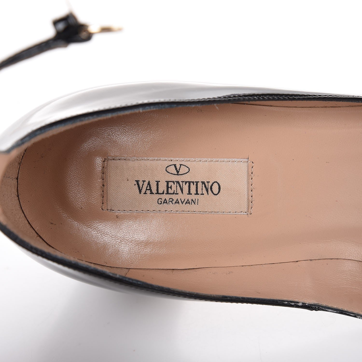 Valentino Garavani Patent Tan-Go Mary Jane 60mm Pumps 40 Black 6 of 8