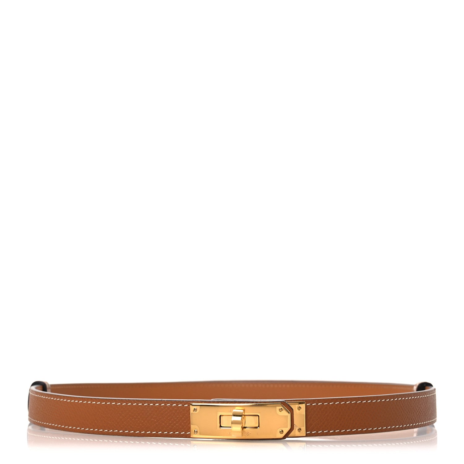 Hermes Epsom Kelly Belt Gold 1 of 4