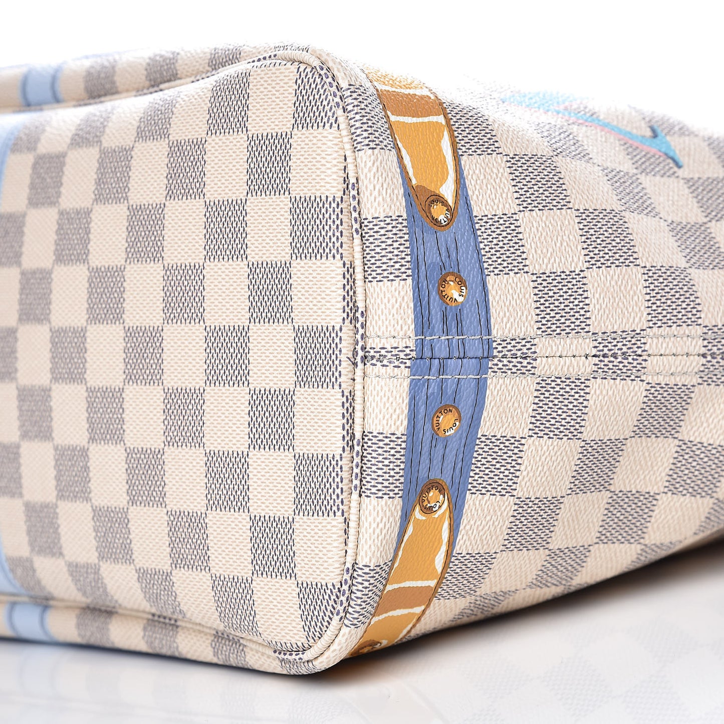 Damier Azur Summer Trunks Neo Neverfull MM