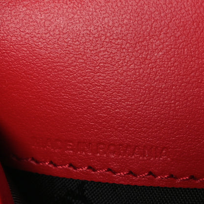 Burberry Grainy Calfskin Logo Henley Wallet On Chain Red 7 of 15