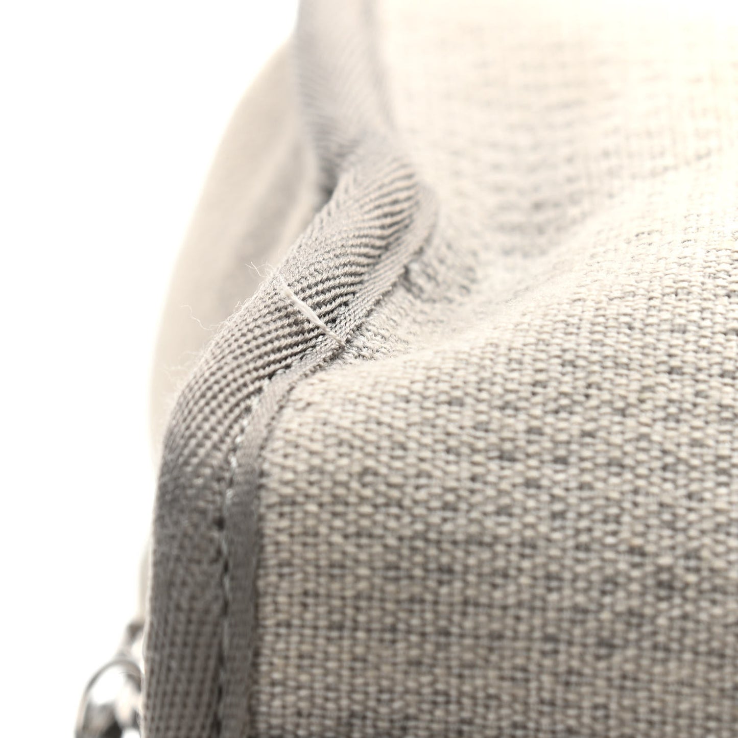 Canvas Deauville Bowling Bag Grey