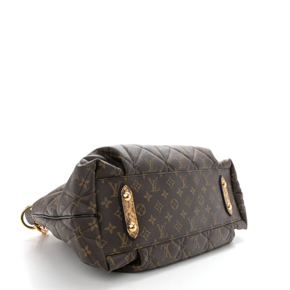 Louis Vuitton Monogram Python Ostrich Etoile Exotique GM Miel 4 of 11
