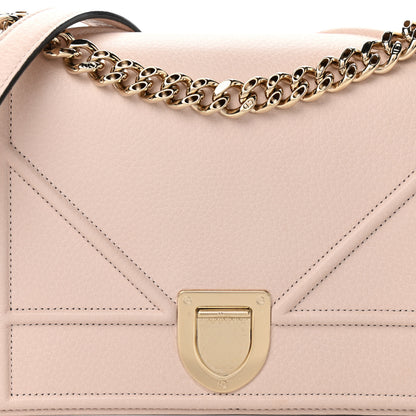 Christian Dior Grained Calfskin Cannage Medium Diorama Flap Bag Rose Poudre 8 of 10