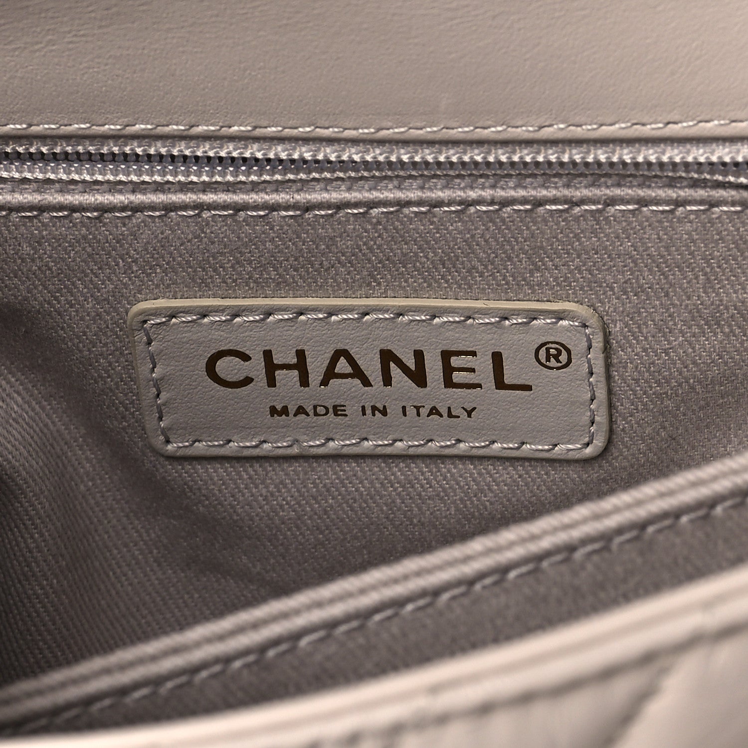 Chanel Aged Calfskin Chevron Quilted Mini Coco Handle Flap Ivory 6 of 10