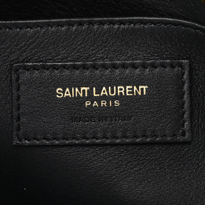 Saint Laurent Calfskin Monogram Baby Downtown Cabas Black 6 of 10