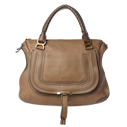 Chloe Calfskin Large Marcie Satchel Nut 1 of 17