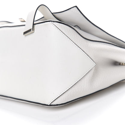 Proenza Schouler Pebbled Calfskin Double Sided PS Courier Bag White 6 of 12